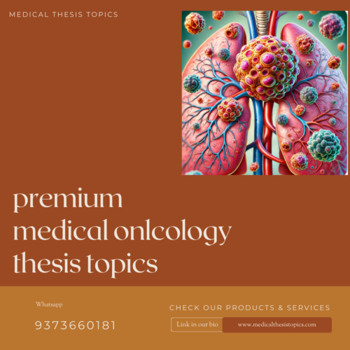 medical oncology thesis topics