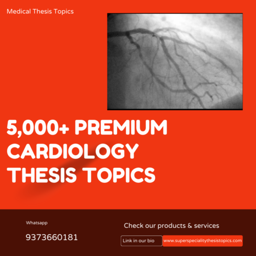 cardiology thesis topics