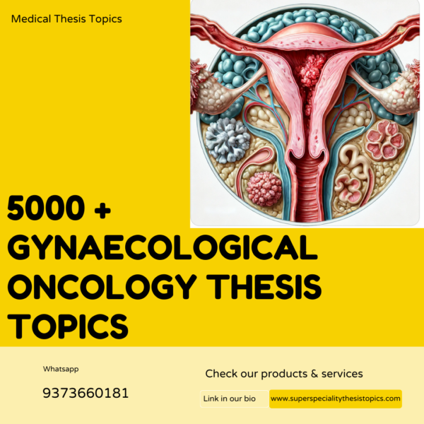 gynaecological oncology thesis topics