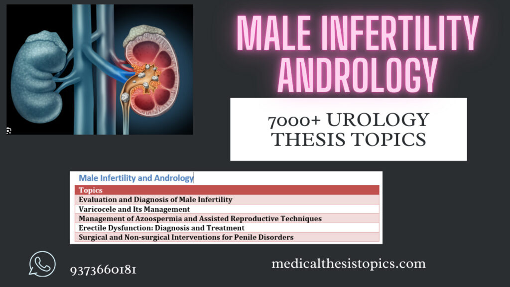 Andrology Thesis Topics