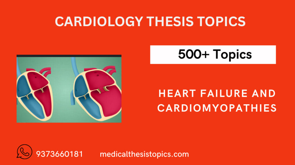 cardiology thesis topics