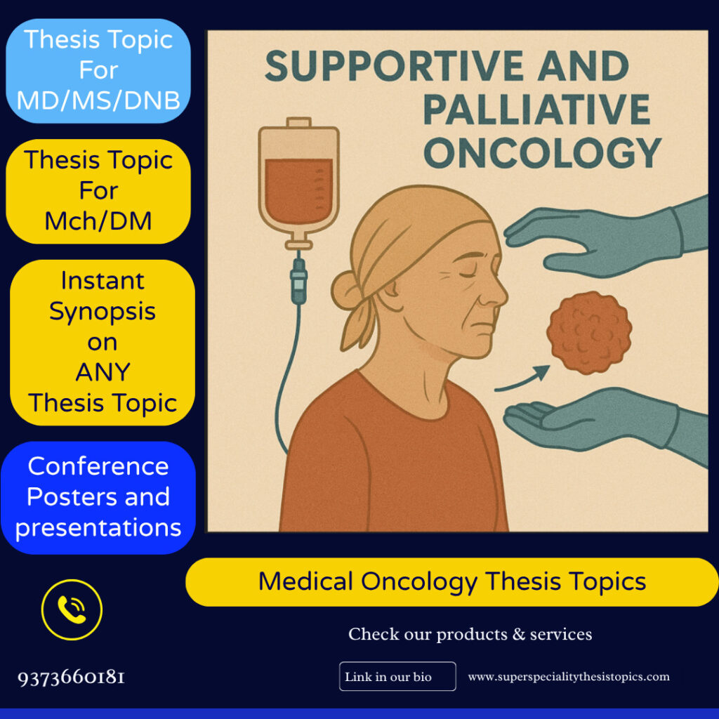 Medical Oncology thesis topics