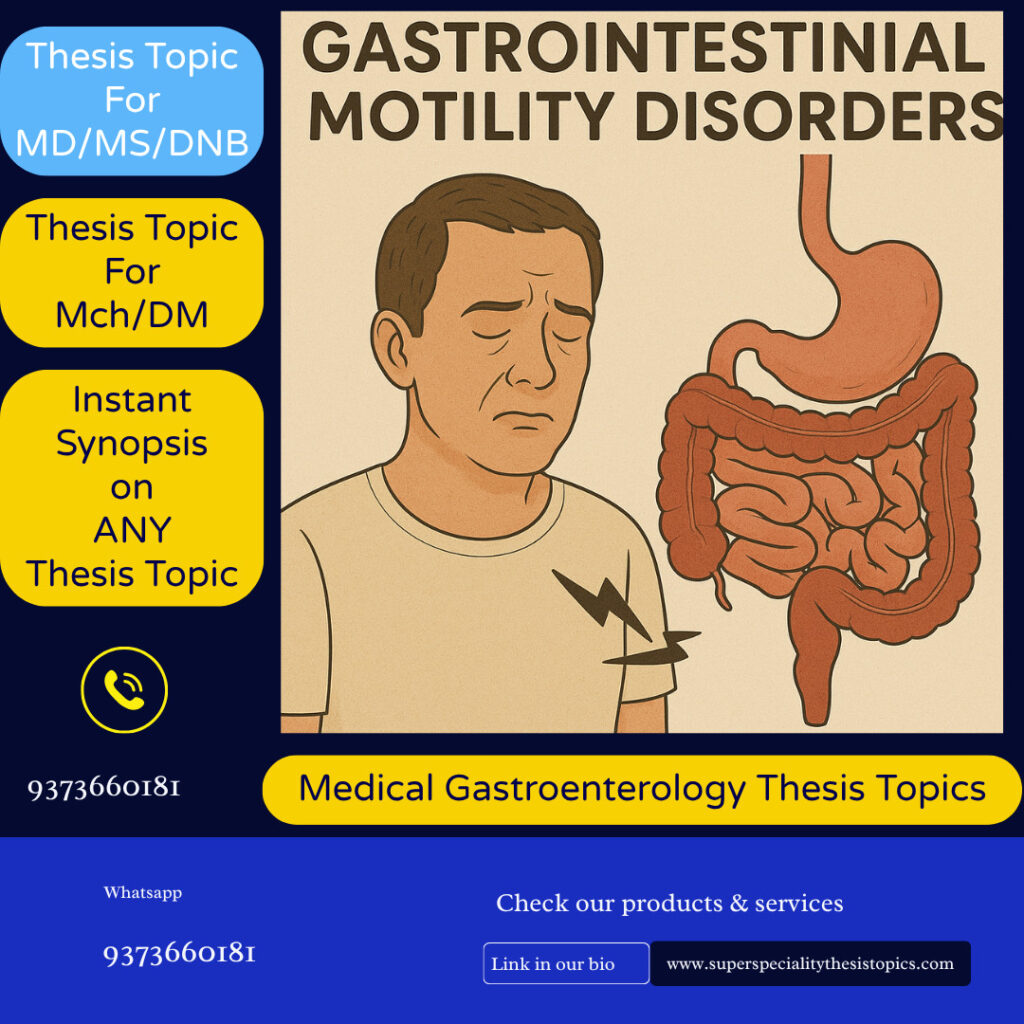 medical gastroenterology thesis topics on hepatitis