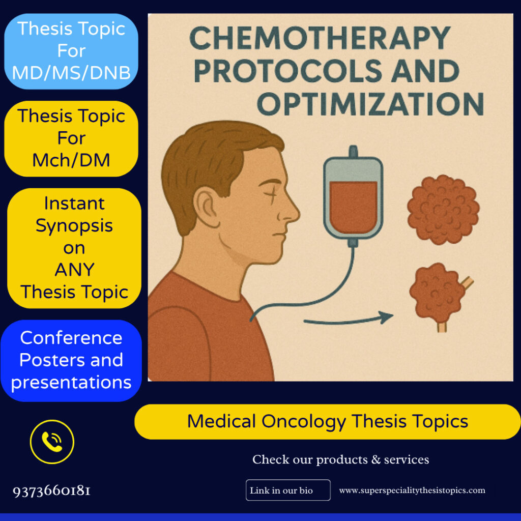 Medical Oncology thesis topics