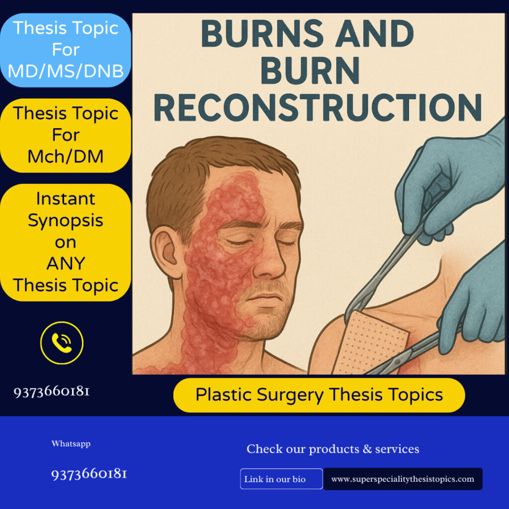 plastic surgery thesis topics