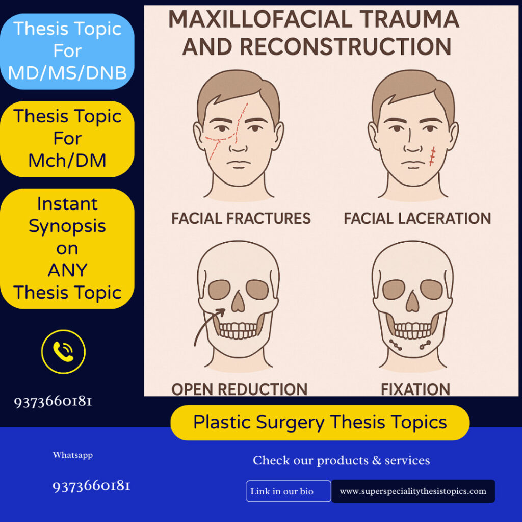plastic surgery thesis topics